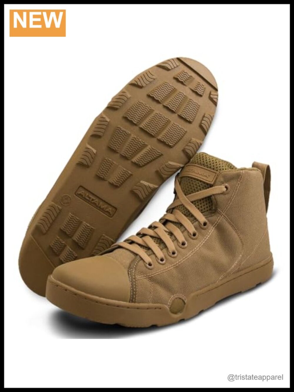 Tactical Maritime Assault Mid Boots, Fin Friendly, Zero Drop, Non-Slip